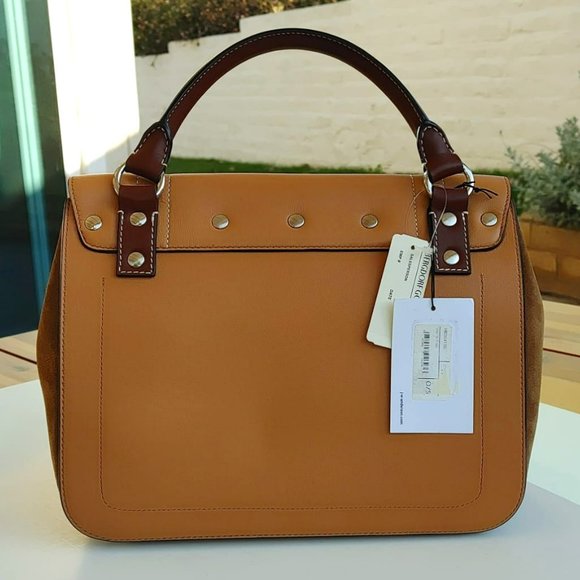 NWT JW ANDERSON Disc Leather Top Handle Satchel - Picture 5 of 16